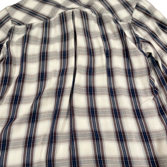 Rails Women's Lightweight Plaid Button Down, Size Small - Picture 6 of 12